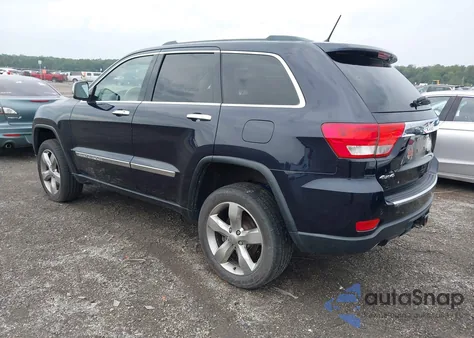 2013 Jeep Grand Cherokee Overland из США, поврежденный, VIN 1C4RJFCT6DC635614